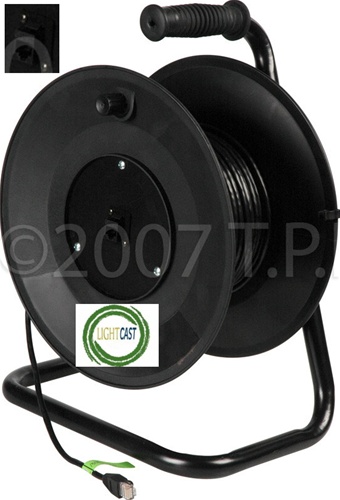 retractable telephone cord reel 400' foot by Lightcast